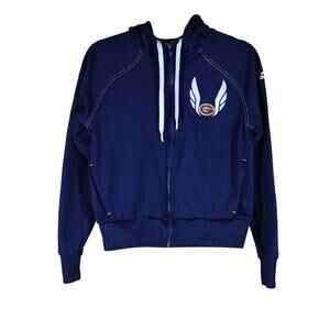 Adidas Navy Blue Sportswear Athletic Workout Outdoor Casual Full Zip Up Jacket